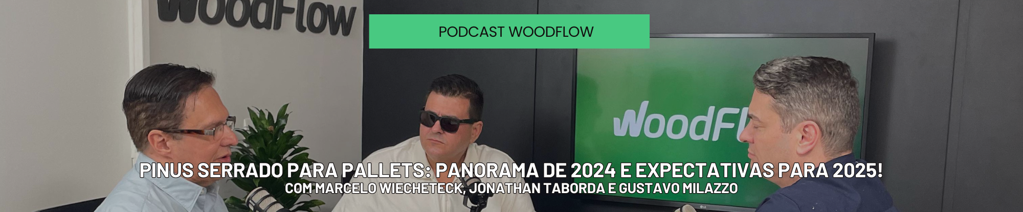 Pinus Serrado para Pallets: Panorama de 2024 e Expectativas para 2025! – Podcast WoodFlow #10