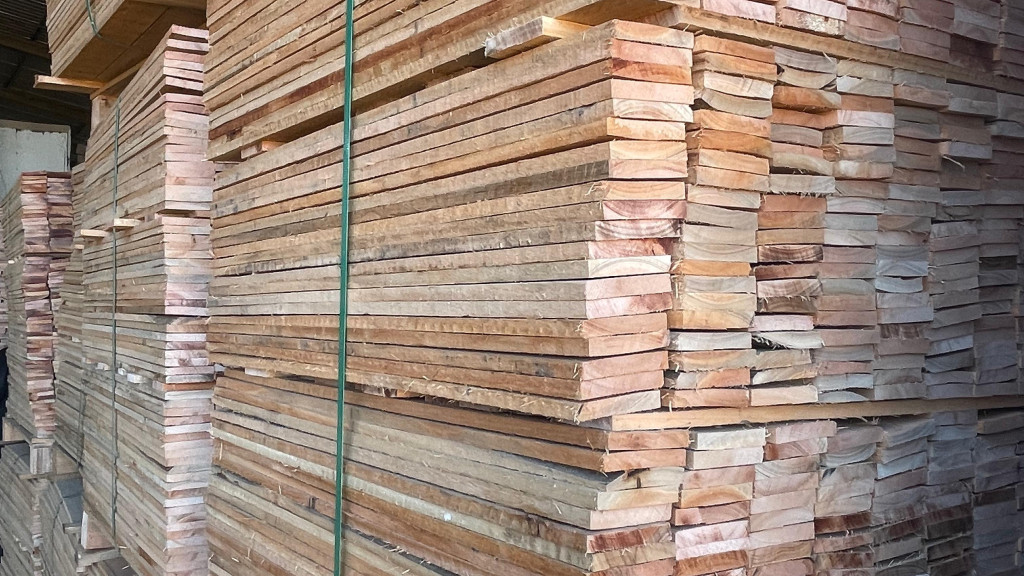 Madeira Serrada de Eucalipto