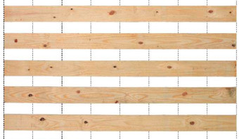 Pine lumber KD, COL GRADE A - Berneck 101