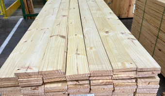 High-Quality Pine Lumber KD 100% FSC Certified